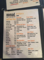 Nomad Coffee Crepes inside