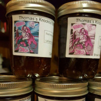 Thomas's Knockout Bbq Sauce Delivery Of Bbq Fried Catfish. food