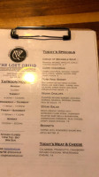 The Lost Druid menu