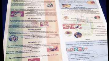 Tacos And Pupuseria Diner menu