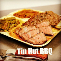 Tin Hut Bbq food