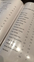 Wabi Sabi menu