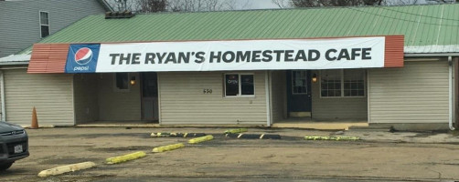 The Ryan’s Homestead Café outside