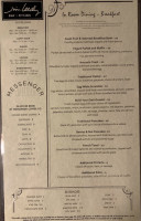 Jim Leedy Kitchen menu