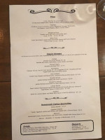 Amici Italian Grille menu