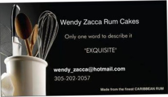 Wendy Zacca Rum Cakes food