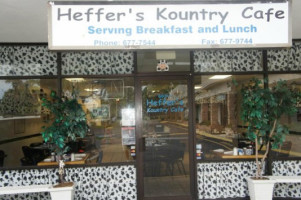 Heffer's Kountry Cafe outside