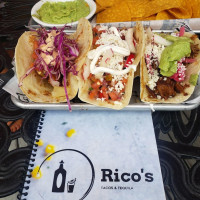 Rico's Tacos Tequila food