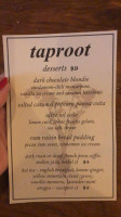 Taproot menu
