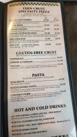 Speakeasy At The Pizzeria Uno menu