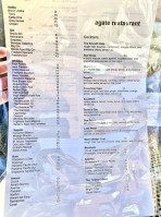 Agate menu