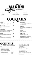 Con Amici Craft Cocktails, Wine And Beer menu