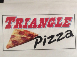 Triangle Pizza food