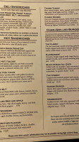 Carson's Woodside Tavern menu