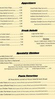 Zacks Pizza And Wings menu