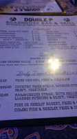 Double P Roadhouse And Grill menu