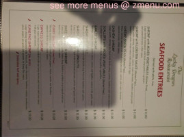 Lucky Dragon menu