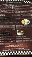 Renae's Café menu