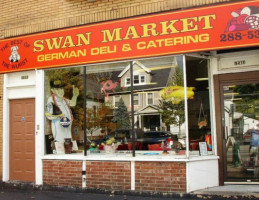 Swan Market outside