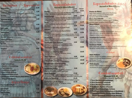 Las Mañanitas Mexican menu