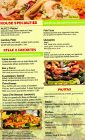 Hacienda Jalisco Fine Mexican Dining menu