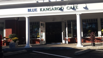 Blue Kangaroo Cafe outside