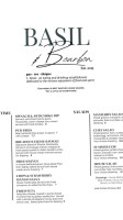 Basil Bourbon menu