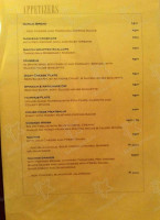 Barncastle And Restaurant menu