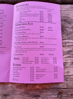 Country Market menu