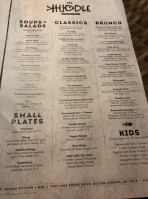 The Huddle Kitchen menu