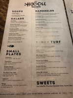 The Huddle Kitchen menu