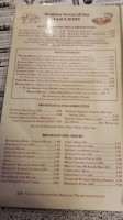 Wayside Bakery Creamery menu