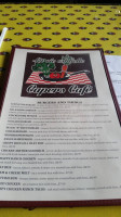Capers Cafe menu