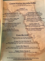 Naples Coastal Kitchen menu