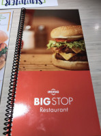 Irving Big Stop menu
