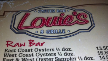 Louie's Prime Steak Seafood food