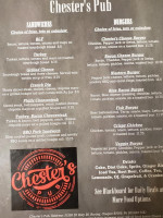 Chester's Pub food