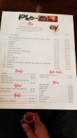 Pho Char Grill menu
