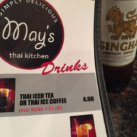 May's Thai Kitchen food