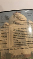 Indian Grill menu