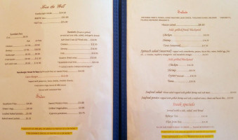 Cypress Grill menu