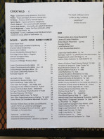 The Blue Door Kitchen And Inn menu