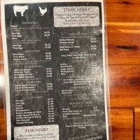 Janet’s B.b.q Cafe menu