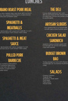 Stuft Eatery And Catering menu