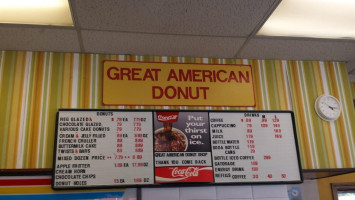 Great American Donut Shop food