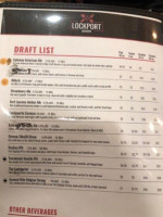 Lockport Brewery menu