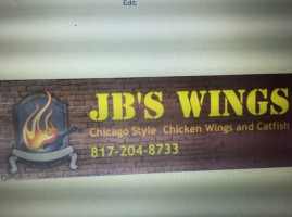 Jb's Wings&thangs menu