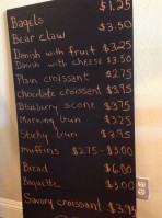 Roland's Bistro menu