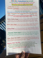 Chiki Tiki And Grille At Burdines Waterfront menu