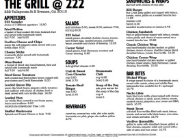 The Grill At 222 outside